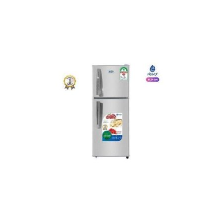 Nunix 200L Double Door Refrigerator/Fridge, Defrost Large capacity, energy efficient