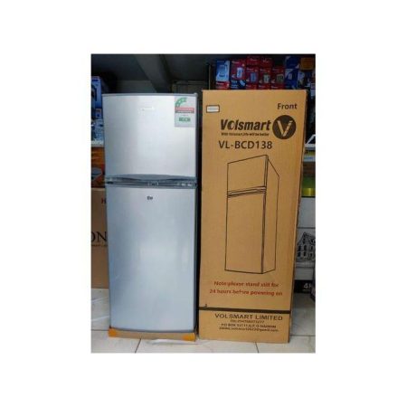 VOLSMART 138Litres Double Door Fridge