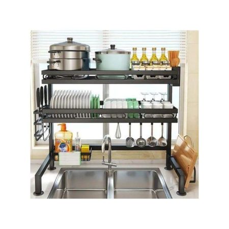 Double Layer Over The Sink Dish Rack