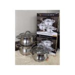 EDENBERG 6 pieces Edenburg EB-3716 stainless steel cookware se