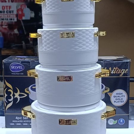 4PCS Heritage Hotpots-white