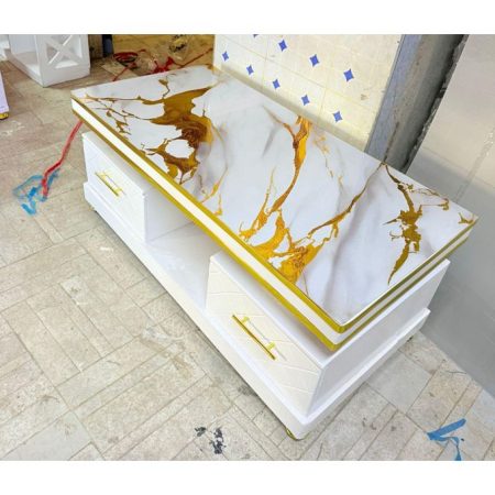 Marble Modern executive Coffee Table with topping