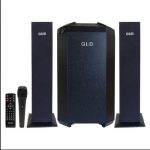 Gld GL-004 2.1CH Subwoofer Speaker System + Mic 120W - Black