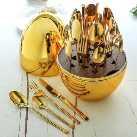 Eggs shell cutterly spoon set