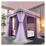 Luxury Square Canopy Princess Double Layer Mosquito Nets - 6*6 & 5*6