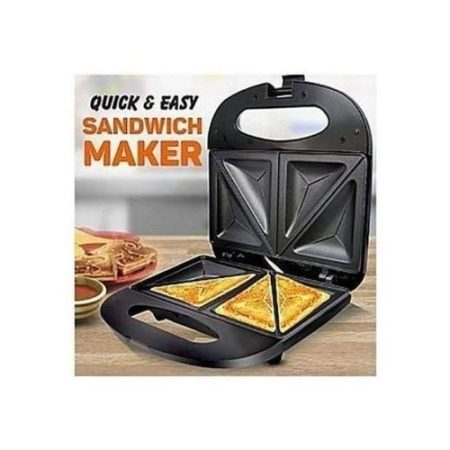 Electric Sandwich Maker toaster with Non-Stick Plates, for Cooking Breakfast, Grilled Cheese, Tuna Melts and Snacks