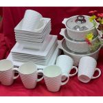 30pcs square dinner set