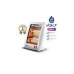 Nunix Portable Quartz Room Heater, Compact 800 W Radiant Tower