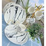 12 PIECE BREAKFAST/DINNER SET(6 CUPS + 6 PLATES )