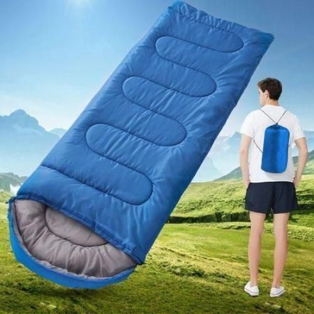 Portable Sleeping Bag Comfort Mattress With Compression Bag