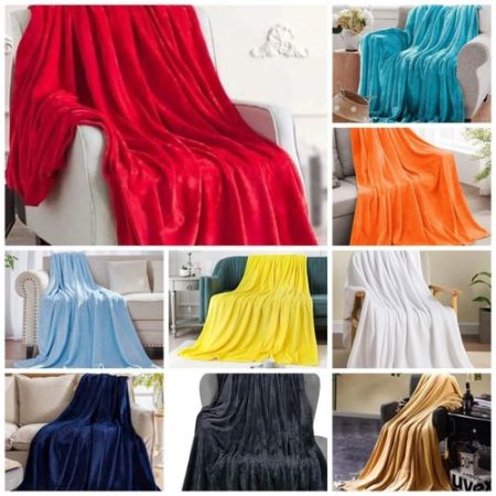 Plain Fleece blanket