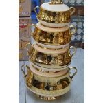 Shahi 4pcs Casserole Hotpots Food Warmer Hot Pot, Serving Dishes Serveware Set (3500 ml, 2500, 1500 and 1000ml)