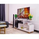 Modern Wooden TV Stand For Up To 55" TV