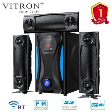 Vitron 3.1CH 10000watts Bluetooth Sub-Woofer System,Ac/dc Fm/bt/usb