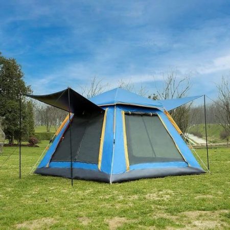 6–8 People Waterproof Camping Tent – Family Outdoor Travel Shelter