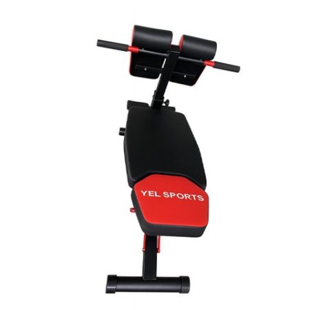Adjustable Decline Sit-Up Bench with Leg Support