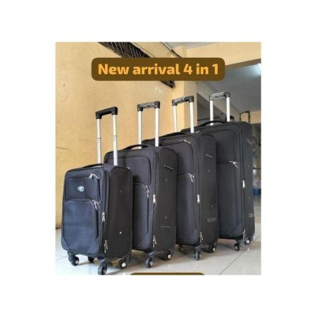 4 IN 1 Fabric LAXURIOUS BRIEFCASE TRAVEL BAG