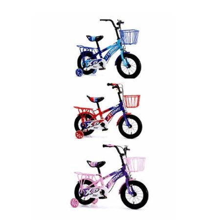 JINGANG 16 Inch Kids Bicycle with Training Wheels & Basket