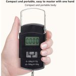 Electronic Scale Digital Portable 50Kg Weighing Scale Mini Hand Hook Scale