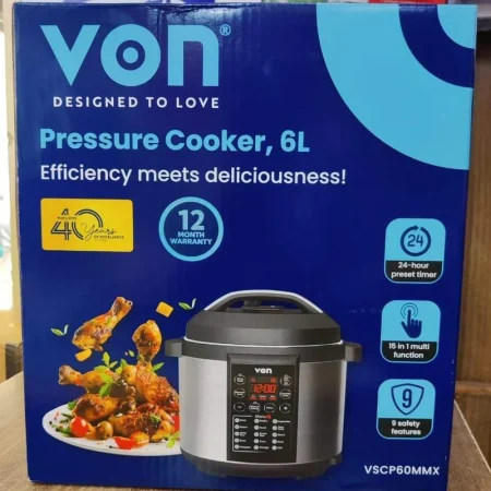 Von electric pressure cooker