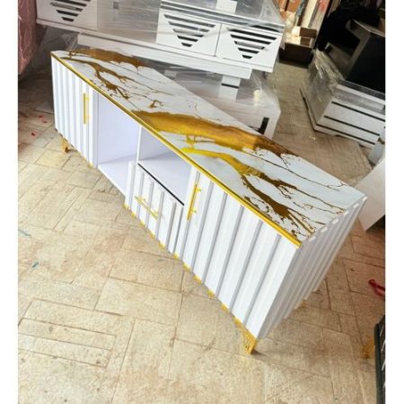 Modern Executive Wooden Tv Stand 5ft