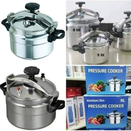 Pressure Cooker - Explosion Proof - 5 Litres - Silver