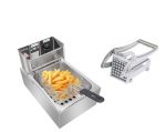 6 Ltrs Deep Fryer Plus Free Chips Cutter