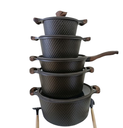 Home / Cookware Sets / 15 Pcs Meli Donnor Granite(1-2)