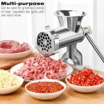Stainless Steel Manual Meat Grinder