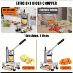 High quality Huanpu heavy duty potato chipper (2 chips size option)