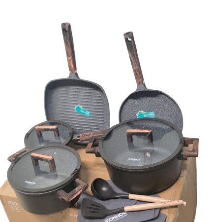 Cookware Sets / 13Pcs Donnor Granite Cookware Set(1-11)