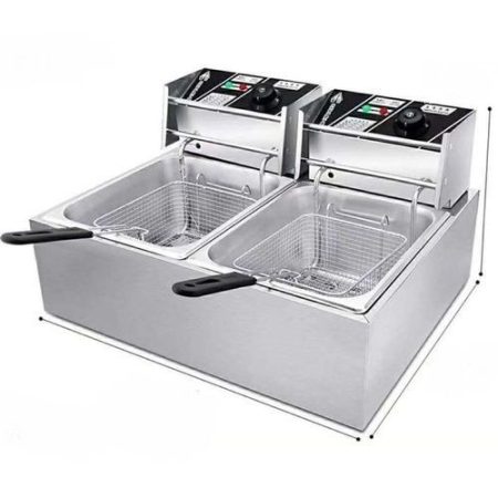 Double Deep Fryer 6L+ 6L