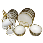 Dinner Sets / 24pcs Gold Line Dinner Set