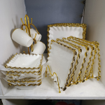 Dinner Sets / 24pcs Zigzag Dinner Set