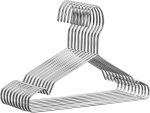 Strong Clothes Hanger Stainless Steel Drying Hanger 10PCS