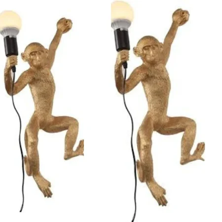 creative monkey lamp