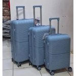 3 in 1 unbreakble laxurious rubber suitcase briefcase travel bag