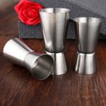 Double Stainless Steel Tot Measure 15-30ml